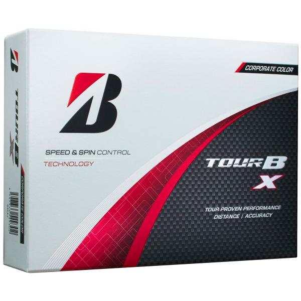 他サイト： BRIDGESTONE(ブリヂストン)ゴルフボール TOUR B X 2024年モデル 12球入 コーポレートカラー B4CXJの商品画像