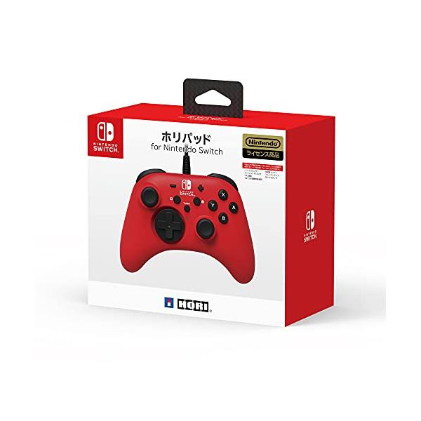 任天堂ライセンス商品】ホリパッド for Nintendo Switch レッド