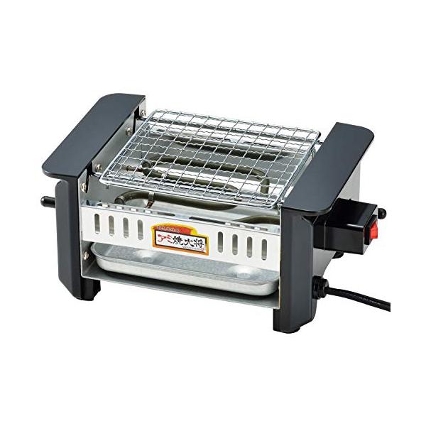 家飲み・シルバー アミ焼き大将 AYT-01・・Style:家飲み・電源:100V 50/60Hz、定格消費電力:650W・サイズ(約):26×14.6×10.6cm・付属品:油受けトレイ、焼き網・コードの長さ:約1.5m・本体重量(約):...