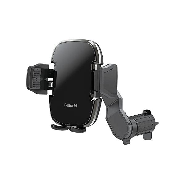 他サイト： ペルシード(Pellucid) 車内用品 スマホホルダー コードレス自動開閉スマホホルダー エアコン吹き出し口固定タイプ PPH2210の商品画像