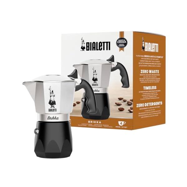 BIALETTI(ビアレッティ) ブリッカ NEW 4カップ 直火式 (コーヒー