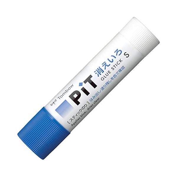 トンボ鉛筆 スティックのり 消えいろピットSパック PKPT-TC