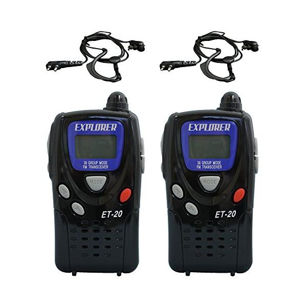 単品・ブラック  ET-20X・・Style:単品・【送・受信周波数】422.050~422.300MHz(12.5KHzステップ) 【電波型式】F3E・【送信出力】10mW 【受信感度】-14dBμ以下(12dB SINAD) 【受信方式...