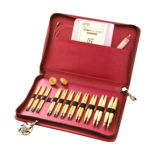 Clover 「匠」輪針セット〈コンボ〉 45-150 赤 : plusa - 通販 - Yahoo