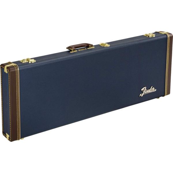 他サイト： Fender フェンダー ハードケース Classic Series Wood Case Strat/Tele Navy Blueの商品画像