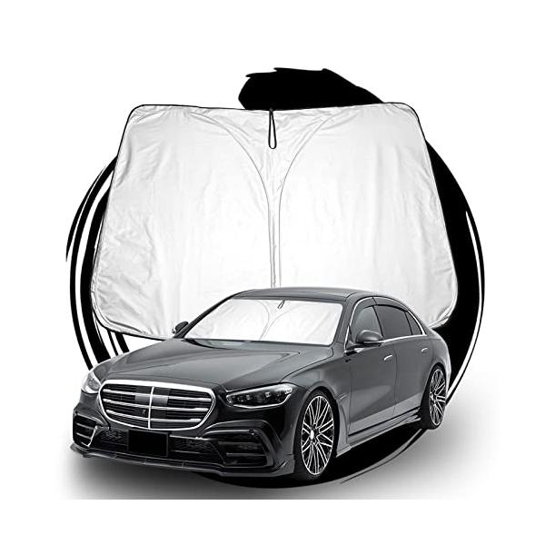 ベンツ SクラスW223純正アクセサリー プレミアムフロント サンシェード