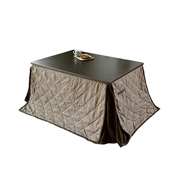 [山善] 家具調 こたつ テーブル 専用布団 セット こたつ＆布団セット 105×75cm 120×80cm 長方形 家具調 山善