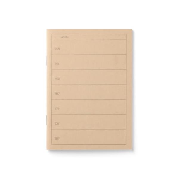 無印良品 ノート ウィークリー A6・32枚 84925283