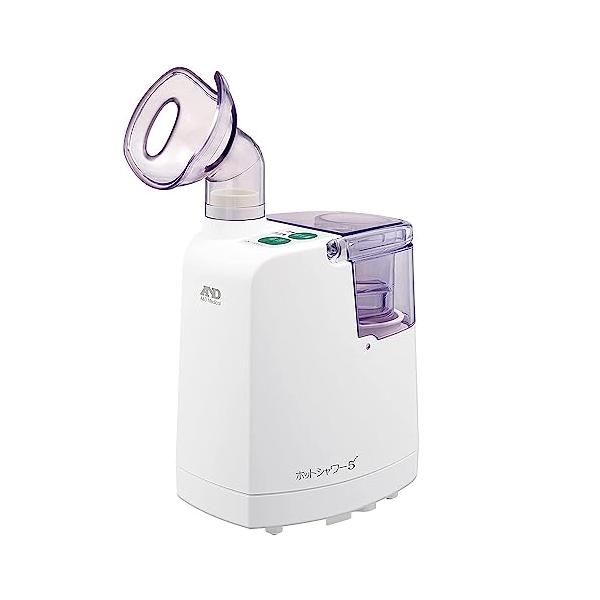 他サイト： A&amp;D 超音波式 温熱 ミスト 吸入器 家庭用 鼻 喉ケア 生理食塩水 使用可能 UN-135ECOの商品画像