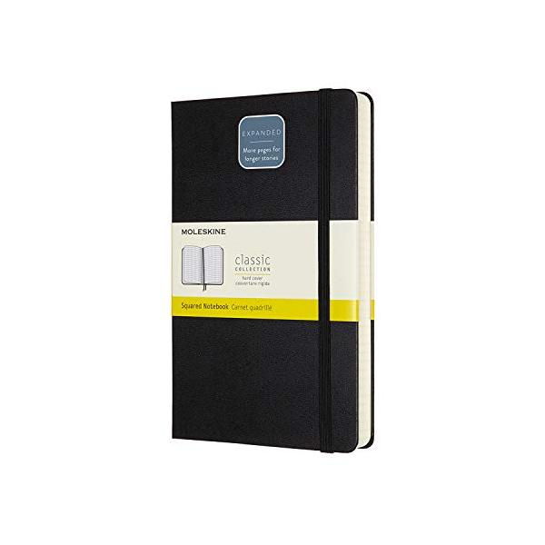 モレスキン ノート クラシック ハードカバー ブラック(400ページ) モレスキン ノート クラシック ノートブック エクスパンデッド