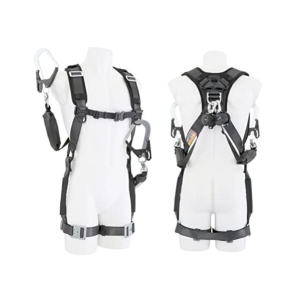 タジマ 新規格安全帯 フルハーネス ハオル 腰道具を付けたまま脱ぎ着し