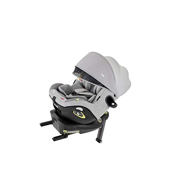 Joie(ジョイー) ISOFIX固定 アイ・アーク360°キャノピー付 グレー 0か