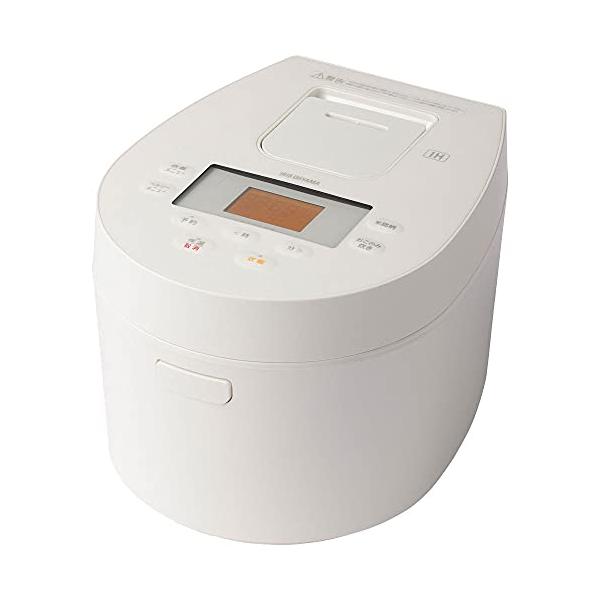 他サイト： アイリスオーヤマ IH炊飯器 3合 IH式 50銘柄炊き分け機能 極厚火釜 ヘルシーメニュー 低温調理機能 パン・ケーキ機能 ホワイト RC-Iの商品画像