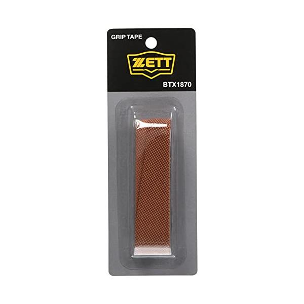 ゼット(ZETT)野球 バット用 グリップテープ (ソフトウェット) ブラウン BTX1870