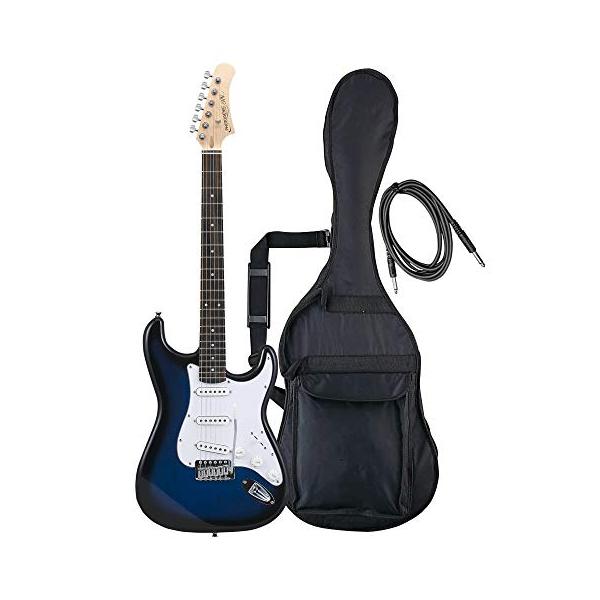 他サイト： PhotoGenic フォトジェニック エレキギター ストラトキャスタータイプ ST-180/BLS ブルーサンバーストの商品画像