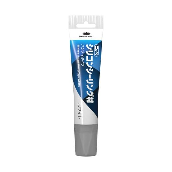 ニッペ(Nippe) シリコンシーリング材 チューブタイプ ホワイト 防水・補修用 100g 4976124864056