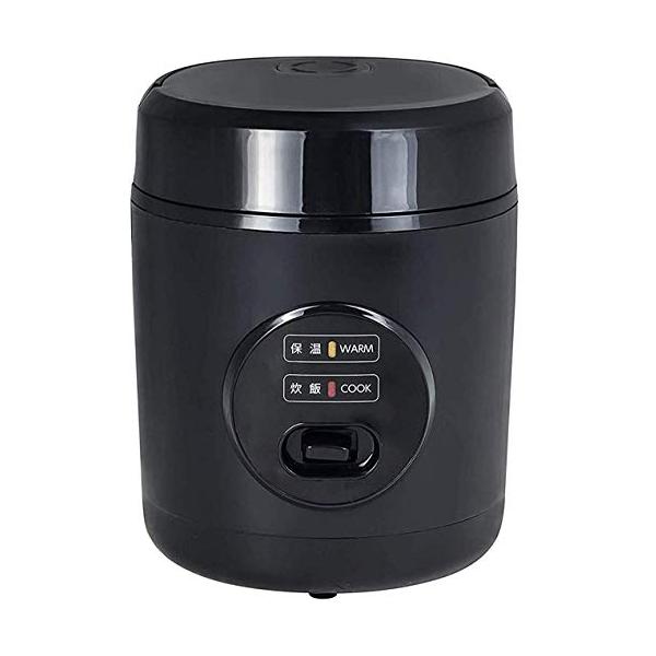 他サイト： [山善] 炊飯器 0.5~1.5合 マイコン式 小型 ひとり暮らし用 ミニ ライスクッカー ブラック YJE-M150(B)の商品画像