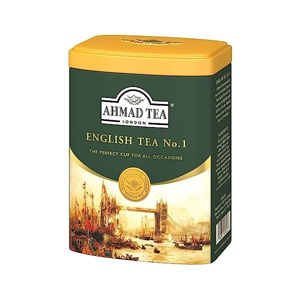 他サイト： アーマッドティー イングリッシュティー NO1 リーフ ( 茶葉 ) 100g 缶 [ 紅茶 AHMAD TEA ]の商品画像