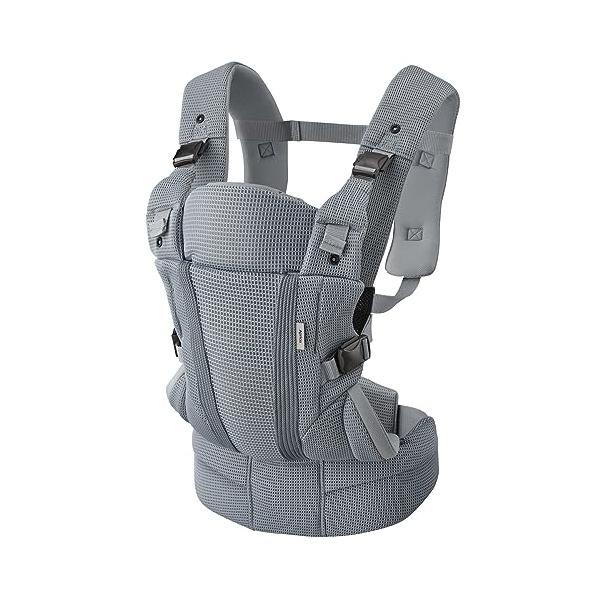 他サイト： Aprica(アップリカ) 抱っこ紐 ラクリス 0か月〜36か月まで 新生児から使える 4WAY (グレー) 2176452の商品画像