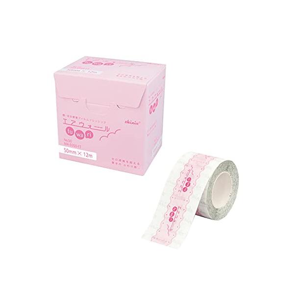 他サイト： skinix エアウォールふわり50mm×12m 超ゼロ感覚 防水フィルムロール フィルムドレッシング 透明 1巻 MA-E050-FTの商品画像