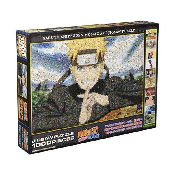 1000ピース ジグソーパズル NARUTO-ナルト- 疾風伝 モザイクアート (50x75cm) 1000-395
