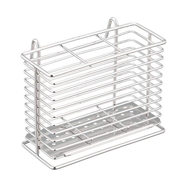 他サイト： パール金属 ワイヤー水切りポケット ステンレス製 アットアクア HB-3941 シルバーの商品画像