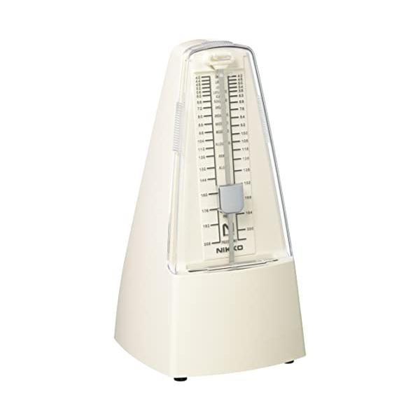 他サイト： 日工 振り子メトロノーム スタンダード light アイボリー 711の商品画像
