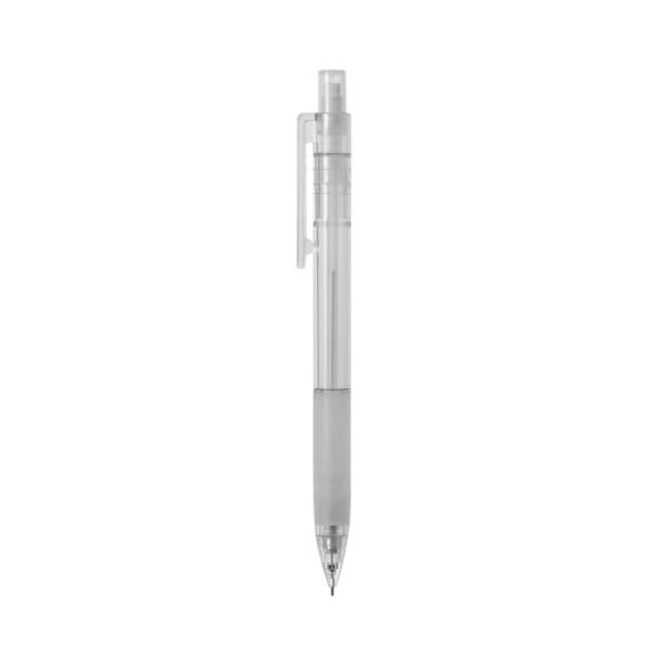無印良品 ポリカーボネイトシャープペン 15×145.4mm 芯径0.5mm ラバーグリップ付 76007388