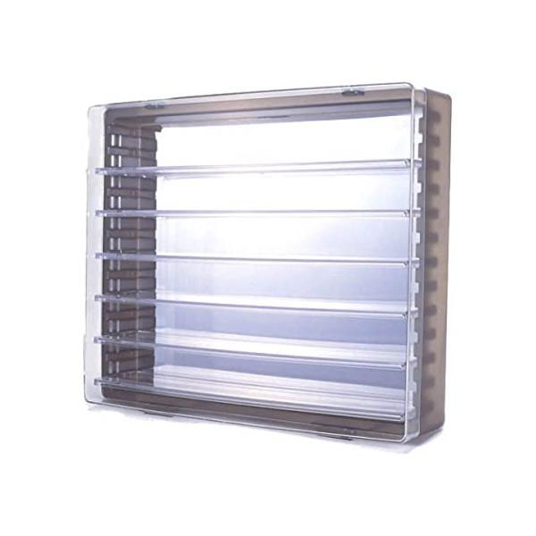 他サイト： ISETO (伊勢藤) コレクションケース クリアブラック 幅36×高さ31.8×奥行き10.2cm I-254の商品画像