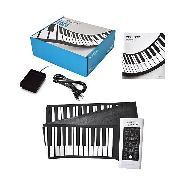 良品 ONETONE ワントーン ロールアップピアノ 88鍵 スピーカー内蔵 onetone OTRP-88 ロールピアノ 88鍵 ロールアップピアノ ワントーン