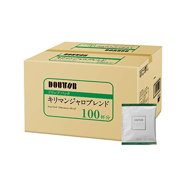 DOUTOR キリマンジャロブレンド 100杯分×3箱 ドトールコーヒー ドリップパック キリマンジャロブレンド 100杯分