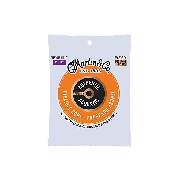 他サイト： Martin アコースティックギター弦 ACOUSTIC (92/8 Phospher Bronze) MA535FX Custom Lightの商品画像