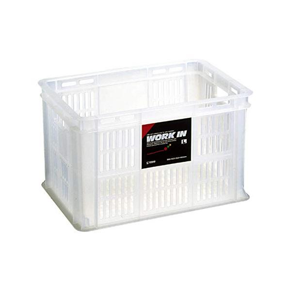コンテナ・クリア L WORKINL・・Color:クリアSize:LStyle:コンテナ・●多目的に使用できるコンテナです。・●容量(L):23●色:クリア●有効内寸(mm)間口×奥行×高さ:371×235×250●外形寸法(mm)間口×...