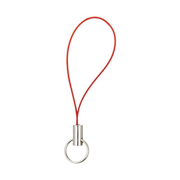 他サイト： NBK 二重リング付きストラップ 金具部分ニッケル 100本入 カラーNo.109 KD109-100の商品画像