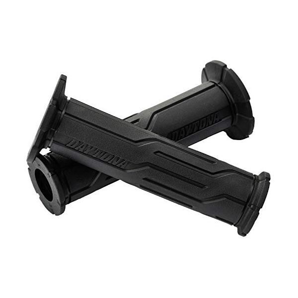 デイトナ(Daytona) グリッピーグリップ バイク用 グリップ ハンドル径Φ22.2用 125mm 2層構造 エンド貫通 GG-D-LINE