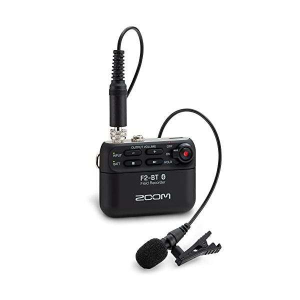 他サイト： ZOOM ズームフィールドレコーダー32ビットフロートBluetoothR内蔵モデル ブラック【メーカー3年延長保証付】 F2-BT/Bの商品画像