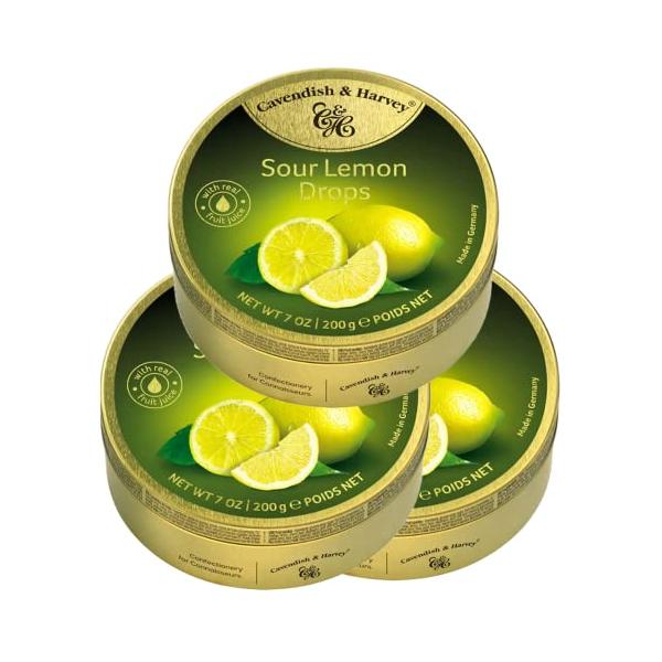 他サイト： カベンディシュ サワーレモン 200g ×3缶の商品画像