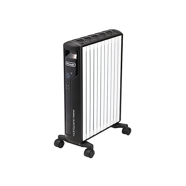 1)ヒーター単品・ピュアホワイト＋マットブラック 13 畳 MDHAA15WIFI-BK・・PatternName:09)【Wifiモデル】ピュアホワイト+マットブラック/10~13畳用Style:1)ヒーター単品・本体サイズ:長さ495×...