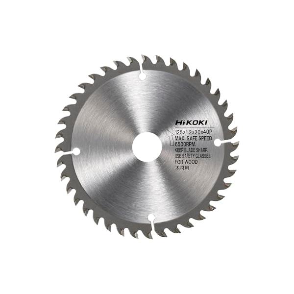 HiKOKI(ハイコーキ) チップソー 木材用 径125mm 40枚刃 集じん丸のこ用 0040-2525