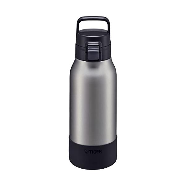 タイガー 水筒 1リットル ステンレスボトル スポーツ 直飲み 広口 保冷専用 ブラック MTA-B100XM マットステンレス