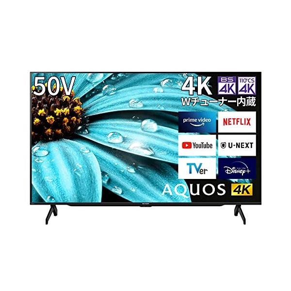 シャープ 50V型 4K 液晶 テレビ AQUOS 4T-C50EJ1 Google TV