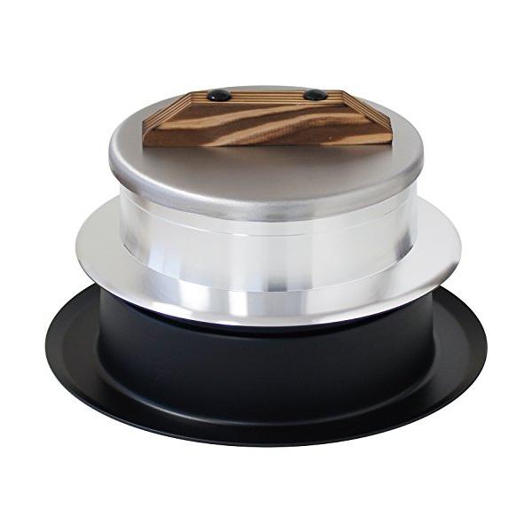 他サイト： ウルシヤマ金属工業 釜飯 ご飯窯 3合 ガス火専用 アルミ製 日本製 謹製 釜炊き三昧の商品画像