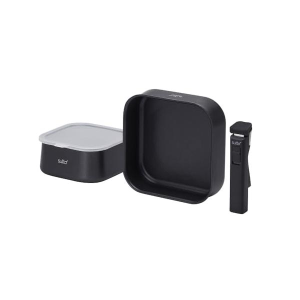 四角いフライパン sutto（スット） フライパンセット 4点 IH対応 ガス