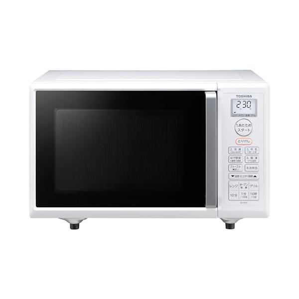 東芝(TOSHIBA) 電子レンジ オーブンレンジ 一人暮らし 16L フラットテーブル トースト機能付き ホワイト ER-W16(W) plusa-main_plusae3d58ef2fa