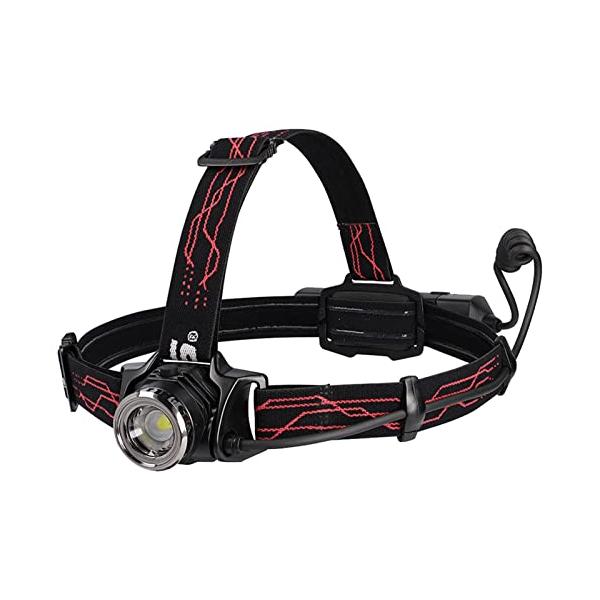 GENTOS ジェントス GENTOS(ジェントス) LED ヘッドライト USB充電式 【明るさ650ルーメン/実用点灯10時間/後部認識灯】 専用充電池使用 Gシリーズ GH-118RG ANSI規格準拠 GENTOS(ジェントス) LED ヘッドライト USB充電式 【明るさ650ルーメン