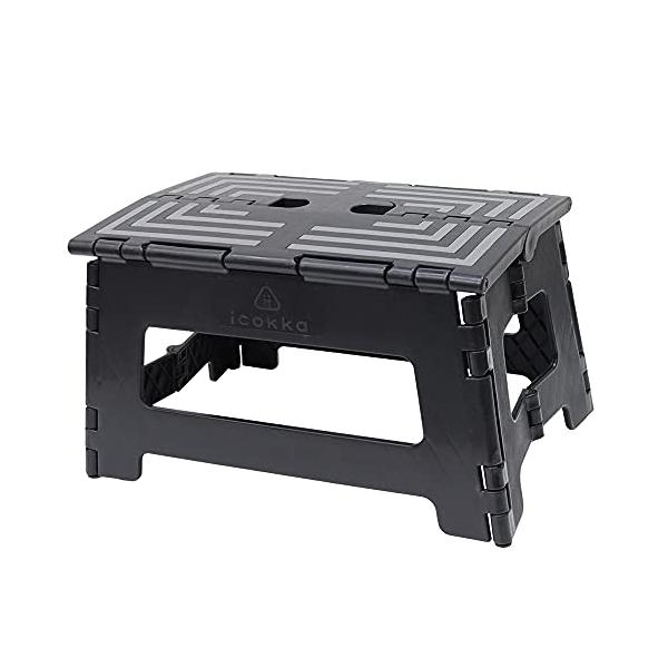 折りたたみ・ブラック M(高さ22cm) FSS-BK-WM・・Size:M(高さ22cm)Color:ブラック・Mサイズ：[使用時]高さ22cm×幅37cm×奥行24cm　[折り畳み時]高さ35cm×幅37cm×奥行4cm・Mサイズ：[耐...