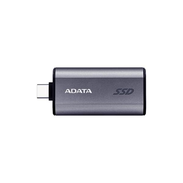 エイデータ】 外付けSSD 500GB SC750 USB Type-C 最大読込速度1050MB