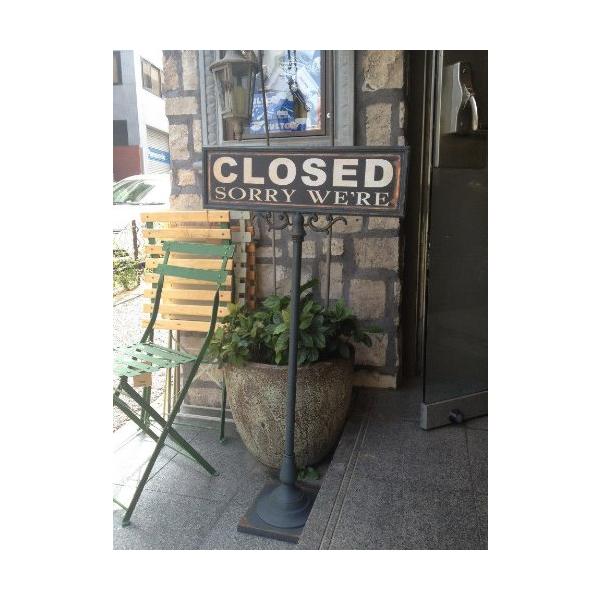 ダルトン(Dulton) オープンクローズド サインスタンド 海外のオールド