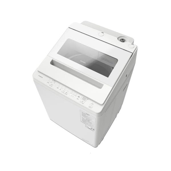 全国発送 日立 ビートウォッシュ 縦型洗濯機 BW-V80F 2020年 8kg 日立 洗濯機 洗濯8kg BW-V80K W ホワイト ビートウォッシュ 本体幅57cm