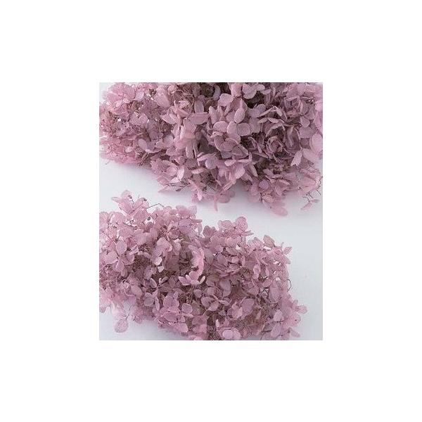 ピラミッドアジサイ・ヘッド ミスティーピンク 01510-161【プリザーブドフラワー・プリザーブド　花材】1箱（約2輪分）＊自然の生花や植物を原料としています。サイズ、色、形などは同一ではありません＊表示について■葉が縮れている物、葉が丸...